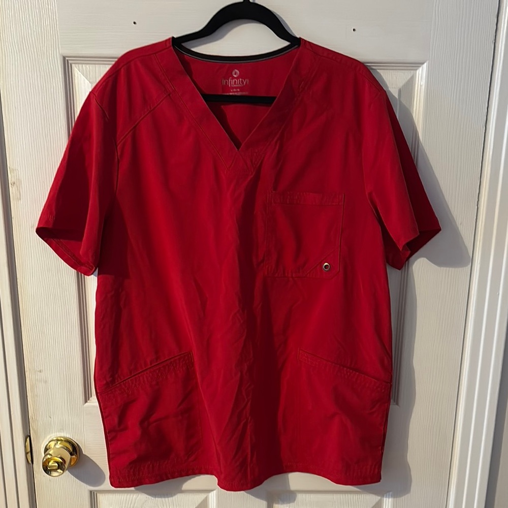 Infinity by Cherokee scrub top